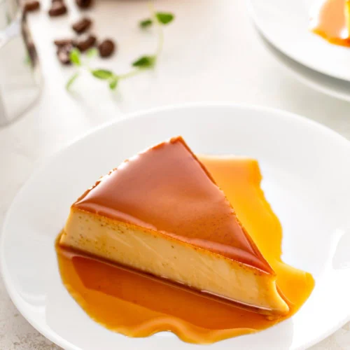 Coffee flan
